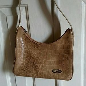 Gianini faux alligator purse, used once, like new